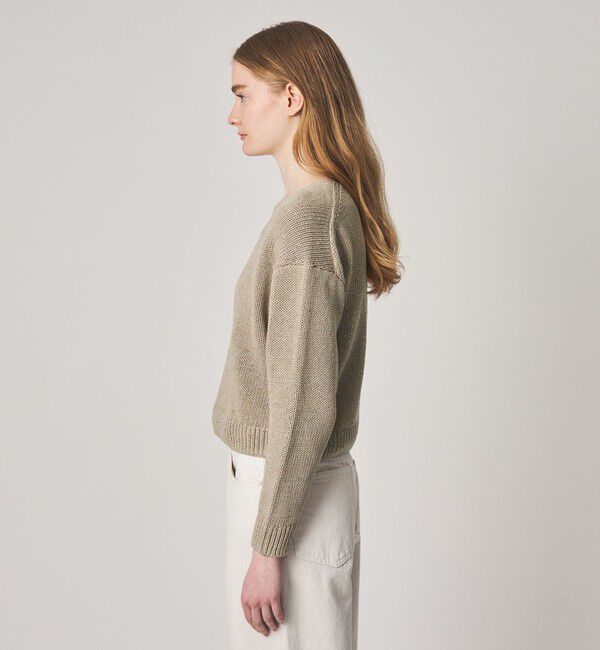 STEVEN ALAN「＜Steven Alan＞コットン シルク Vネック ニット」|ニット・セーター|