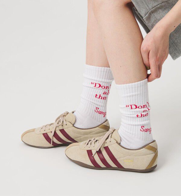 BEAUTY&YOUTH UNITED ARROWS「【別注】＜Samplee＞メッセージ ソックス」|ソックス|