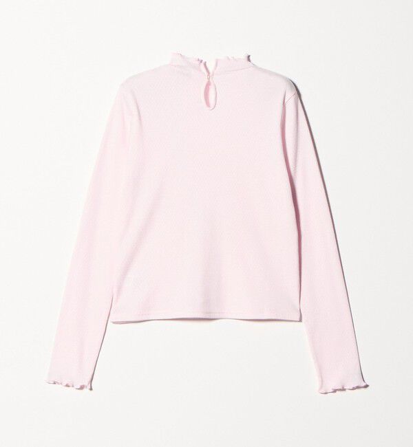 STEVEN ALAN「＜Steven Alan＞ドット リブ フリル プルオーバー」|Tシャツ・カットソー|