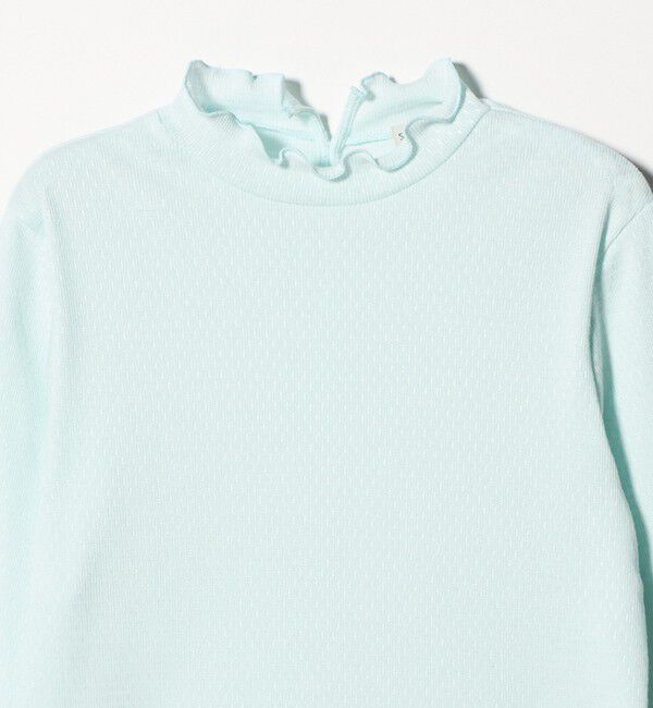 STEVEN ALAN「＜Steven Alan＞ドット リブ フリル プルオーバー」|Tシャツ・カットソー|