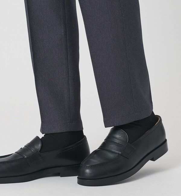 BEAUTY&YOUTH UNITED ARROWS「【WEB限定 WARDROBE SMART】デニムライク ノープリーツ パンツ」|スラックス|