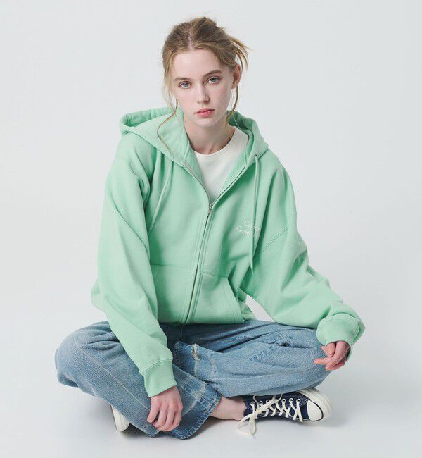 California General Store「＜CGS.＞オーガニックコットン スウェット ジップ パーカー」|パーカー|