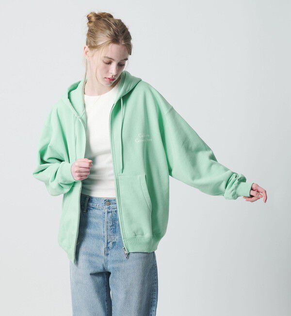 California General Store「＜CGS.＞オーガニックコットン スウェット ジップ パーカー」|パーカー|