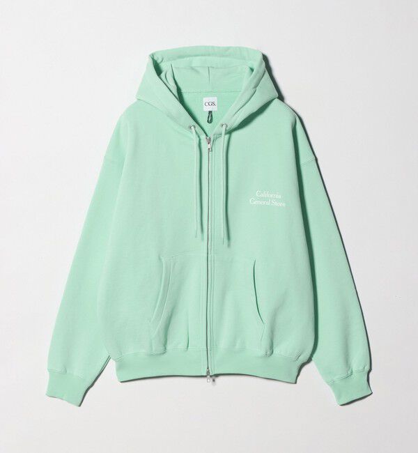 California General Store「＜CGS.＞オーガニックコットン スウェット ジップ パーカー」|パーカー|