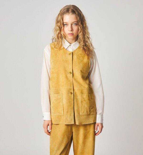 STEVEN ALAN「＜Steven Alan＞スエード ベスト」|ダウンベスト・ベスト|CREAM