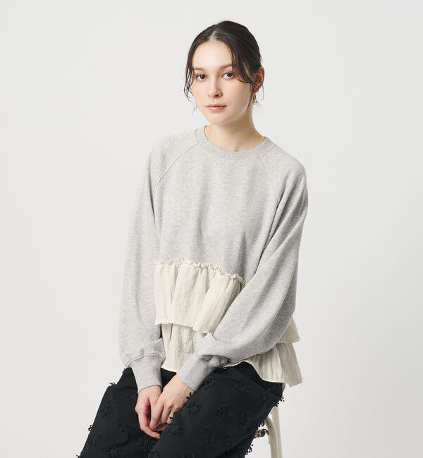 BEAUTY&YOUTH UNITED ARROWS「【WEB限定】ティアード スウェットプルオーバー」|スウェット・ジャージ|