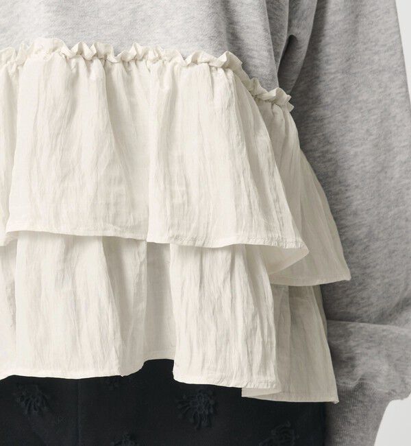 BEAUTY&YOUTH UNITED ARROWS「【WEB限定】ティアード スウェットプルオーバー」|スウェット・ジャージ|