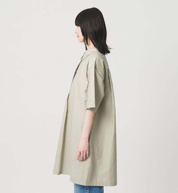 BEAUTY&YOUTH UNITED ARROWS「コットンナイロン ミニ シャツワンピース」|ワンピース|