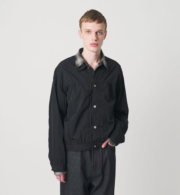 MONKEY TIME「ビンテージ タフタ トラッカー ジャケット」|その他|