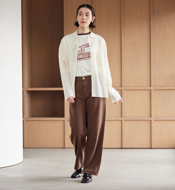 BEAUTY&YOUTH UNITED ARROWS「ミラノリブ シャツカーディガン ウォッシャブル」|カーディガン|