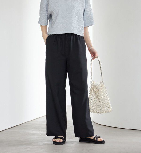 BEAUTY&YOUTH UNITED ARROWS「リネンライク ライトイージーパンツ ウォッシャブル 防シワ」|その他|