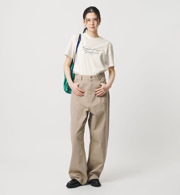 BEAUTY&YOUTH UNITED ARROWS「コットン ロゴ Tシャツ」|Tシャツ・カットソー|