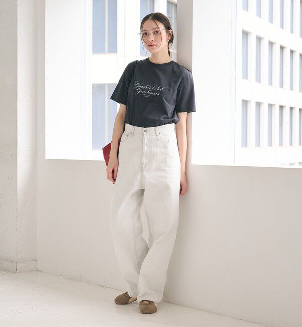 BEAUTY&YOUTH UNITED ARROWS「コットン ロゴ Tシャツ」|Tシャツ・カットソー|