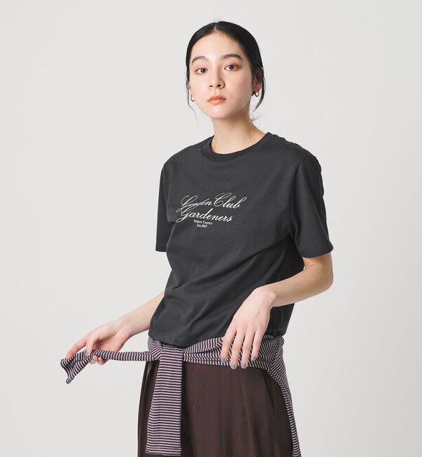 BEAUTY&YOUTH UNITED ARROWS「コットン ロゴ Tシャツ」|Tシャツ・カットソー|
