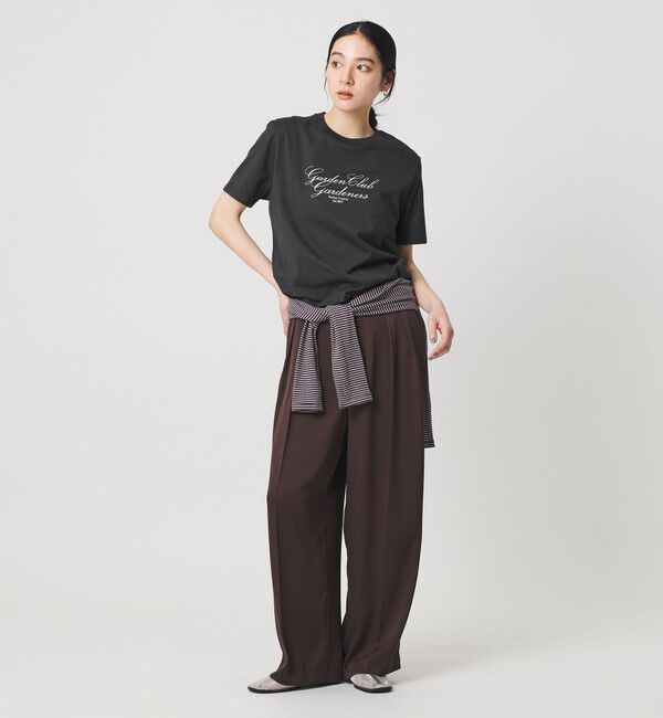 BEAUTY&YOUTH UNITED ARROWS「コットン ロゴ Tシャツ」|Tシャツ・カットソー|