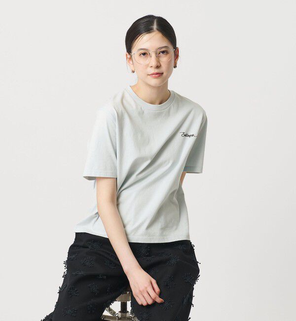 BEAUTY&YOUTH UNITED ARROWS「コットン ロゴ Tシャツ」|Tシャツ・カットソー|