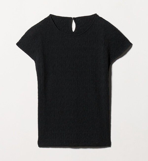 STEVEN ALAN「＜Steven Alan＞クルーネック プルオーバー」|Tシャツ・カットソー|BLACK