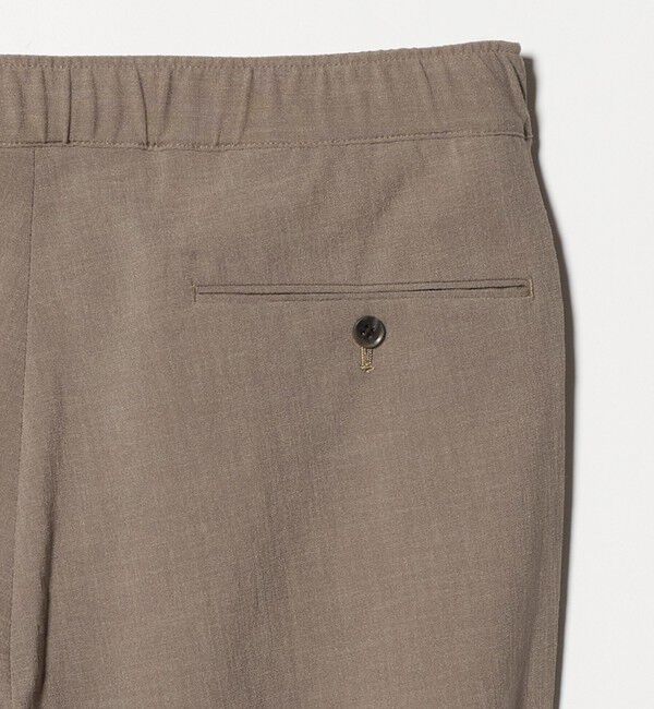 BEAUTY&YOUTH UNITED ARROWS「ソアロン 1プリーツ テーパード イージー パンツ NO.5」|チノ|