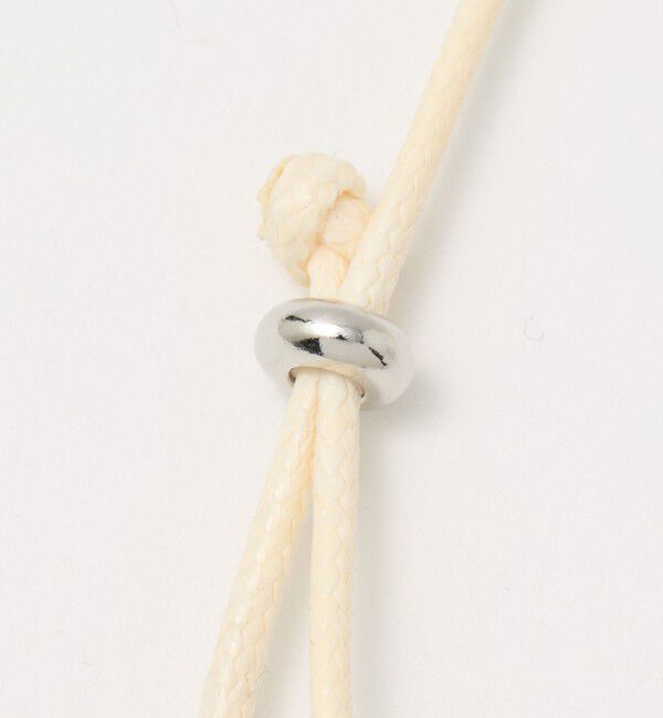 BEAUTY&YOUTH UNITED ARROWS「コード&times;メタルチェーン コンビ チョーカー ネックレス」|ネックレス|