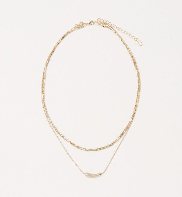 BEAUTY&YOUTH UNITED ARROWS「メタル ブレイド ネックレス 3WAY」|ネックレス|GOLD