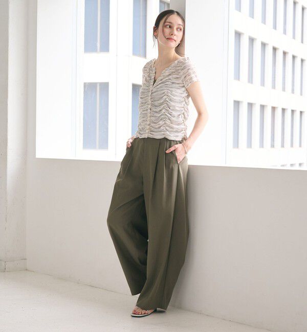 BEAUTY&YOUTH UNITED ARROWS「セルロースナイロン バックラップ パンツ」|その他|