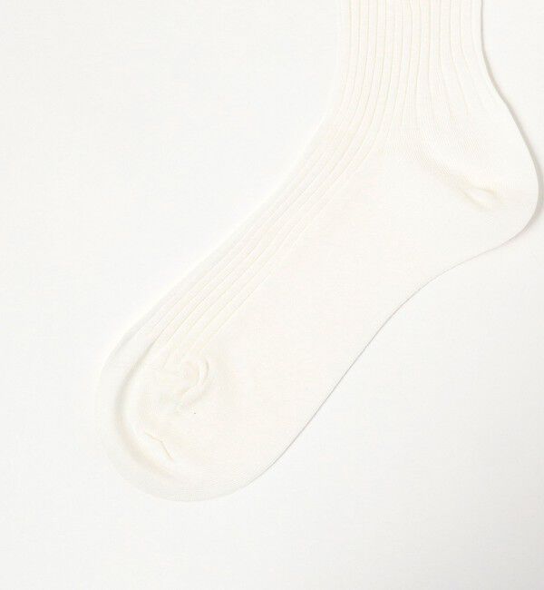 Demi-Luxe BEAMS 「ハイゲージ リブソックス」|ソックス|