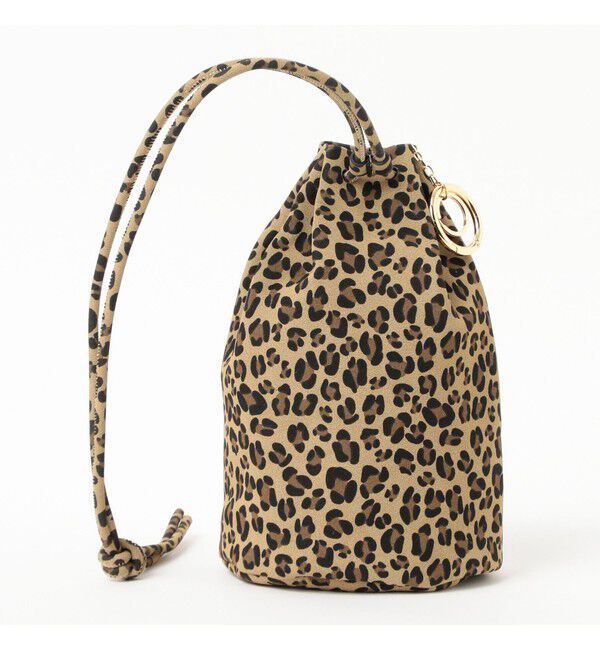 Ray BEAMS 「【WEB限定】 Hashibami / スエード ボンサック ポシェット」|ハンドバッグ|