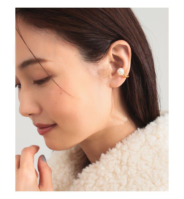 Demi-Luxe BEAMS 「Fruitsjolie / バロックパール イヤーカフ」|その他|ﾊﾞﾛｯｸﾊﾟｰﾙ