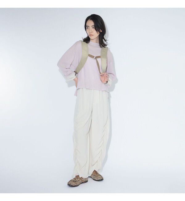 BEAMSBOY「maturely / チュール リバーシブル カフ ロングスリーブ」|Tシャツ・カットソー|