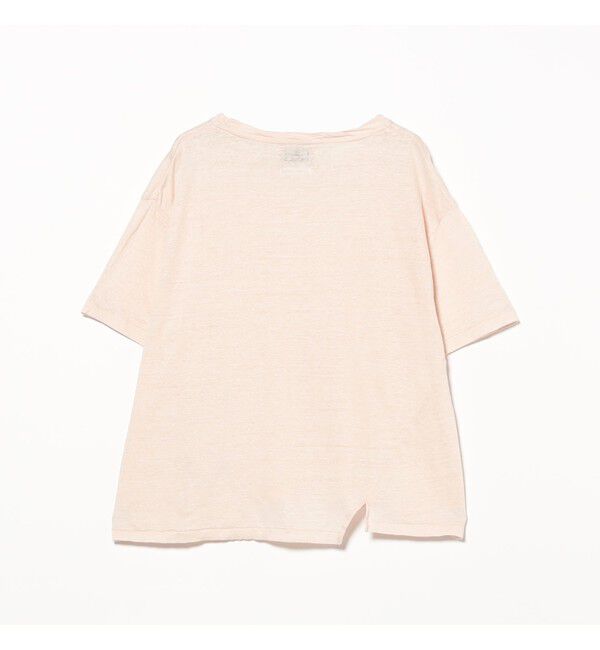 BEAMSBOY「ベルギー リネン ショートスリーブ」|Tシャツ・カットソー|
