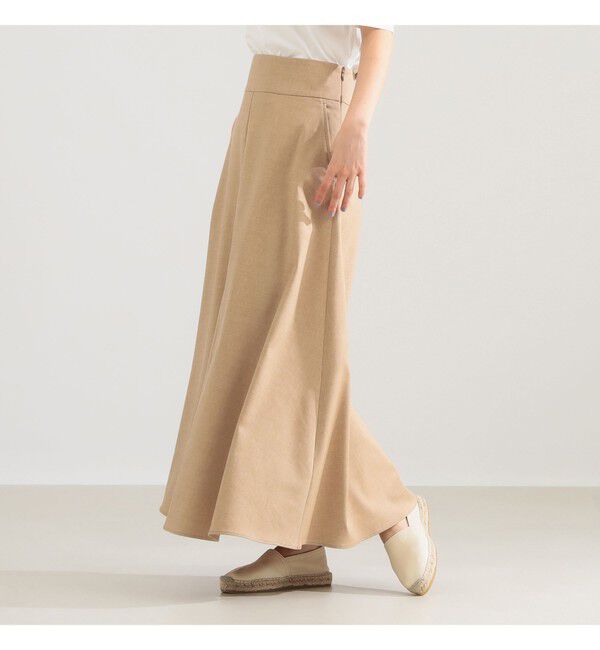 Demi-Luxe BEAMS 「ナチュラル オックス フレア スカート」|スカート|