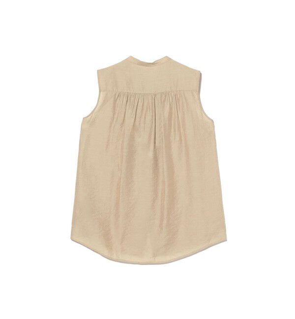 Demi-Luxe BEAMS 「レーヨンリネン フリルヨーク ブラウス」|シャツ・ブラウス|