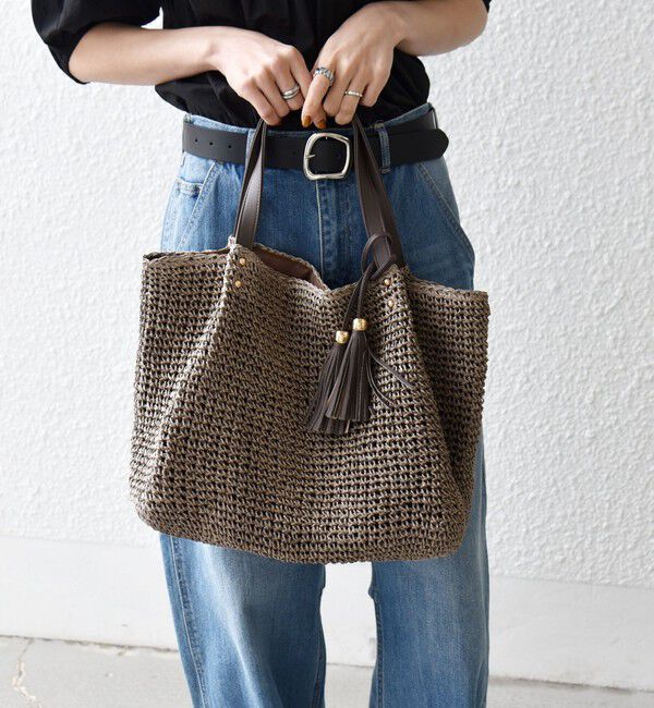 SHIPS any「【WEB限定】SHIPS any: コマアミ トート」|トートバッグ|