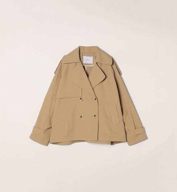 SHIPS any「SHIPS any: 〈洗濯機可能〉ショート トレンチ コート」|トレンチコート|