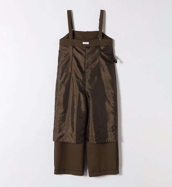 SHIPS any「SHIPS any:〈洗濯機可能〉ウールライク サスペンダー セミワイド サロペット」|その他|