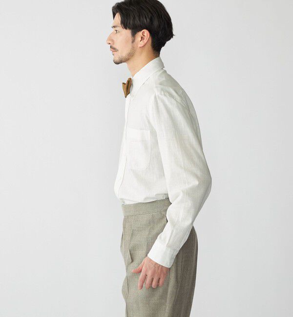 SHIPS「【SHIPS別注】Salvatore Piccolo: セルビッジデニム ボタンダウン シャツ」|シャツ・ブラウス|