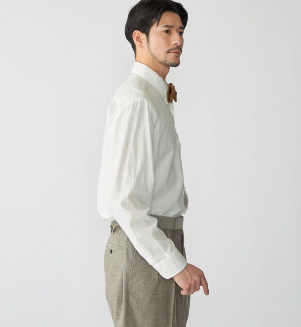 SHIPS「【SHIPS別注】Salvatore Piccolo: セルビッジデニム ボタンダウン シャツ」|シャツ・ブラウス|