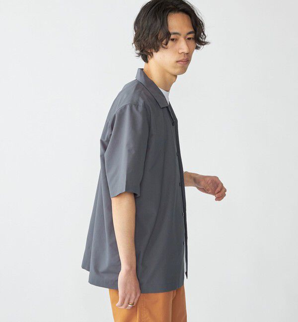 SHIPS「SHIPS: AirShade オープンカラー ショートスリーブ シャツ」|シャツ・ブラウス|