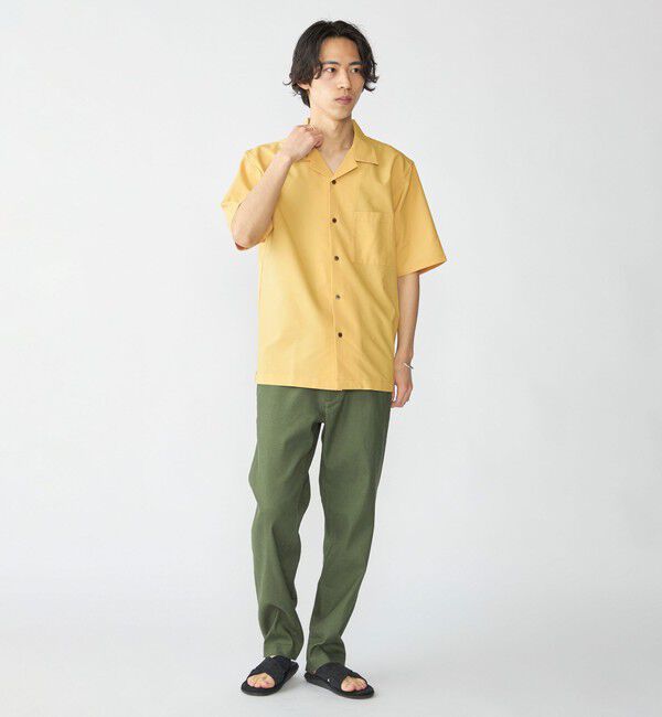 SHIPS「SHIPS: AirShade オープンカラー ショートスリーブ シャツ」|シャツ・ブラウス|