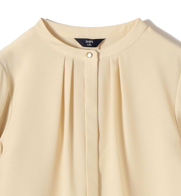 SHIPS Colors 「SHIPS Colors:〈洗濯機可能〉ジョーゼット タックスリーブ ブラウス 2◇」|シャツ・ブラウス|