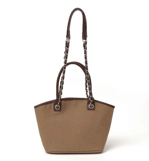 SHIPS Colors 「SHIPS Colors:キャンバス チェーン バッグ◇」|トートバッグ|