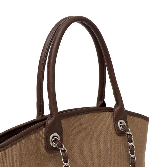 SHIPS Colors 「SHIPS Colors:キャンバス チェーン バッグ◇」|トートバッグ|