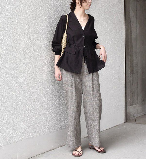 SHIPS Colors 「SHIPS Colors:〈手洗い可能〉シアー スラブ シャツ ブルゾン◇」|シャツ・ブラウス|