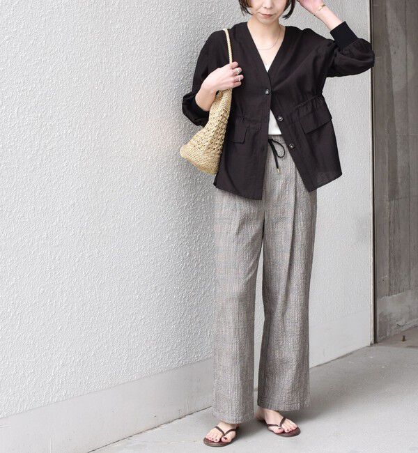 SHIPS Colors 「SHIPS Colors:〈手洗い可能〉シアー スラブ シャツ ブルゾン◇」|シャツ・ブラウス|