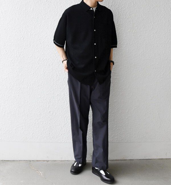 SHIPS any「SHIPS any:〈手洗い可能〉TEXBRID(R) ドライタッチ サマー ニット シャツ◆」|シャツ・ブラウス|