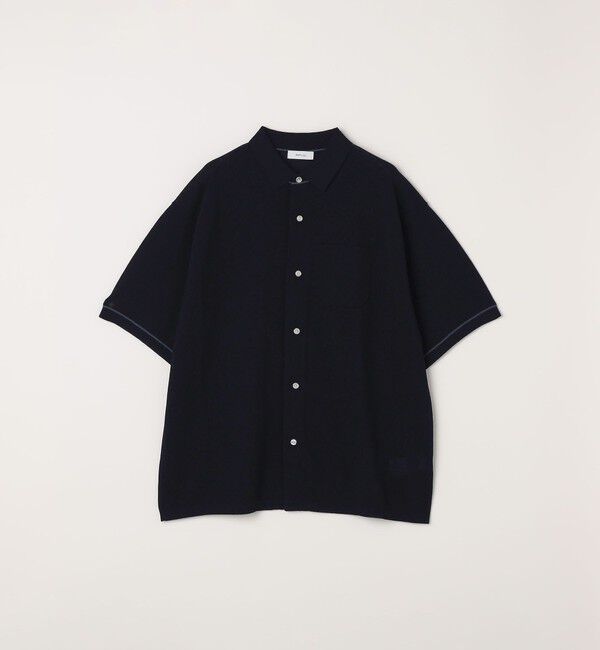 SHIPS any「SHIPS any:〈手洗い可能〉TEXBRID(R) ドライタッチ サマー ニット シャツ◆」|シャツ・ブラウス|