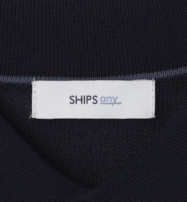 SHIPS any「SHIPS any:〈手洗い可能〉TEXBRID(R) ドライタッチ サマー ニット シャツ◆」|シャツ・ブラウス|