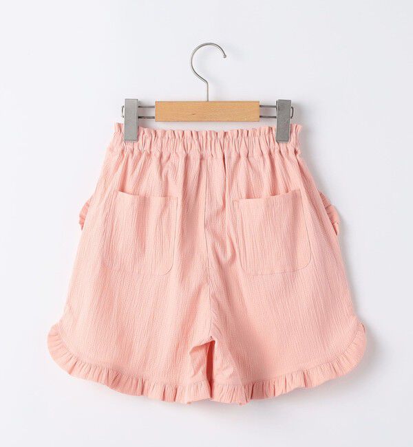 SHIPS KIDS「SHIPS KIDS:140～150cm / 〈接触冷感〉ドライタッチ フリル ショート パンツ」|その他|