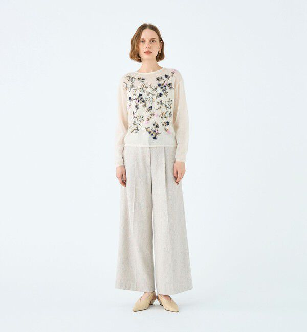 Ballsey「メランジカルゼ タックワイドパンツ」|その他|