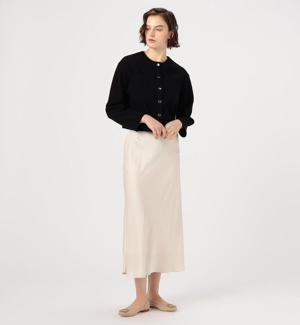 Ballsey「イギージャージー ショートカーディガン」|カーディガン|